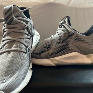 Adidas Gray Athletic Men's Shoes